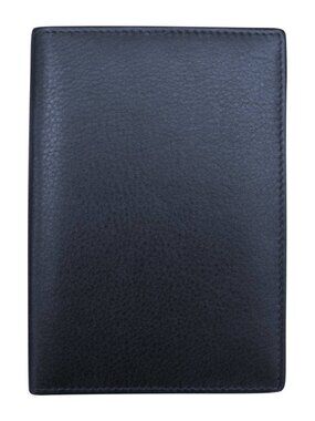 Leather RFID Passport Wallet | Classic Navy